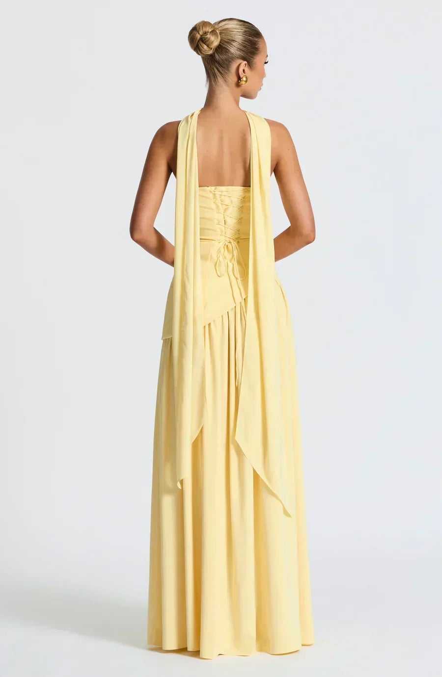 Johanna Asymmetric Wedding Guest Maxi Dress