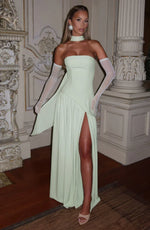 Johanna Asymmetric Wedding Guest Maxi Dress