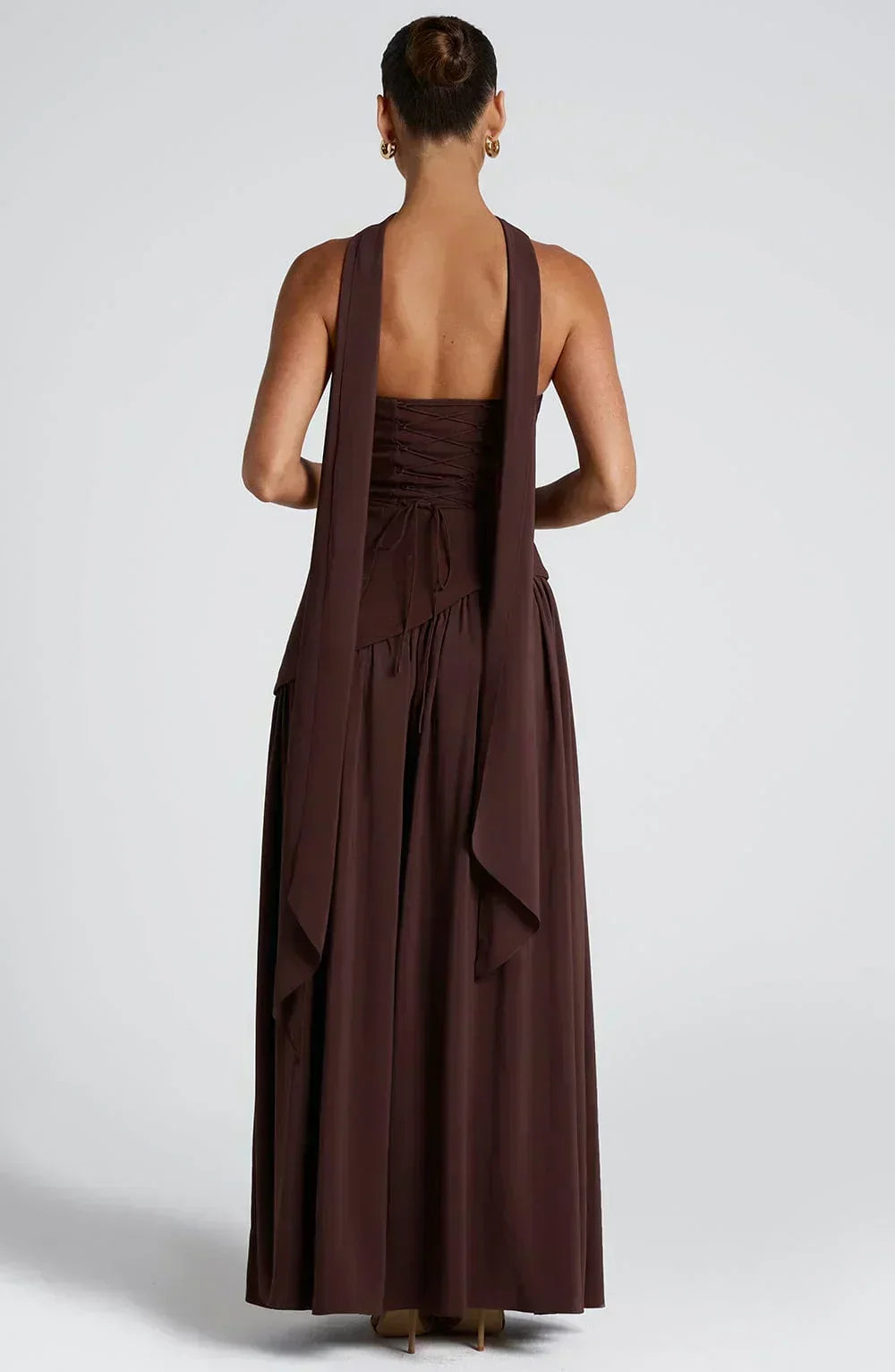 Johanna Asymmetric Wedding Guest Maxi Dress