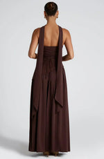 Johanna Asymmetric Wedding Guest Maxi Dress