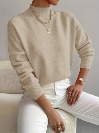 Emilia Long-Sleeve Pullover Top