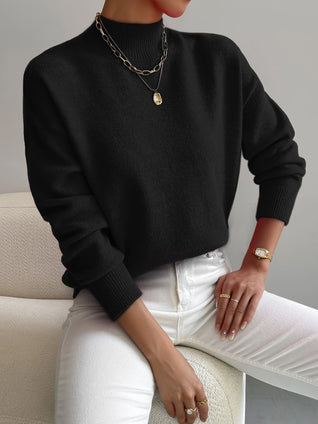 Emilia Long-Sleeve Pullover Top