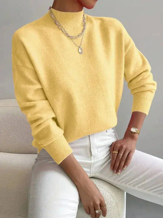 Emilia Long-Sleeve Pullover Top