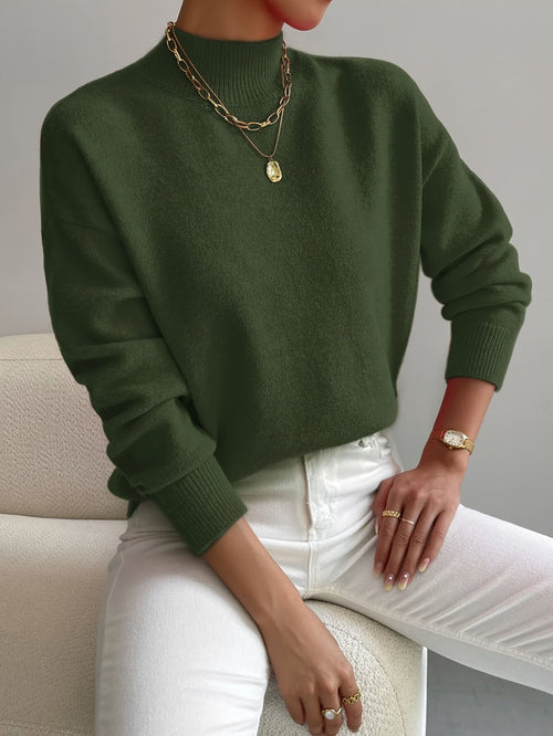 Emilia Long-Sleeve Pullover Top