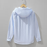 Jens Zip Front Hooded Shirt