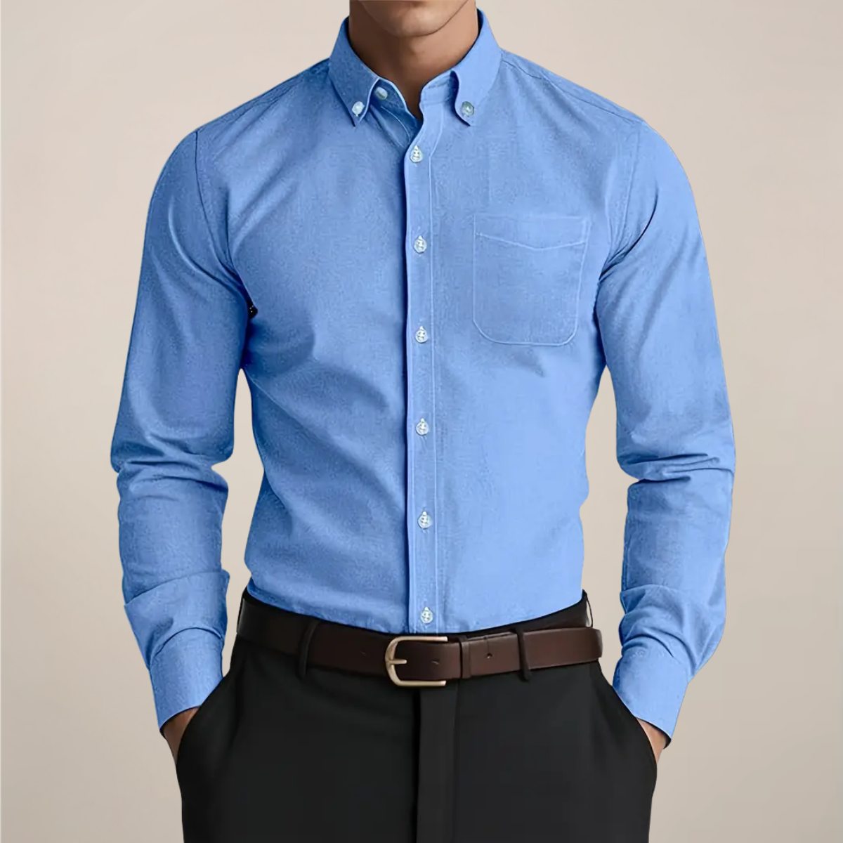 Fabian Classic Long Sleeve Button-Down Shirt