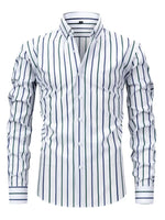 Tobias Slim Fit Striped Button-Down Shirt