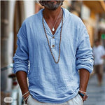 Zacharias Hooded Button Collar Casual Shirt