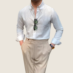 Adrian Button-Down Long-Sleeve Casual Shirt