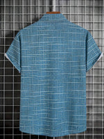 Armin Short-Sleeve Patterned Button Shirt