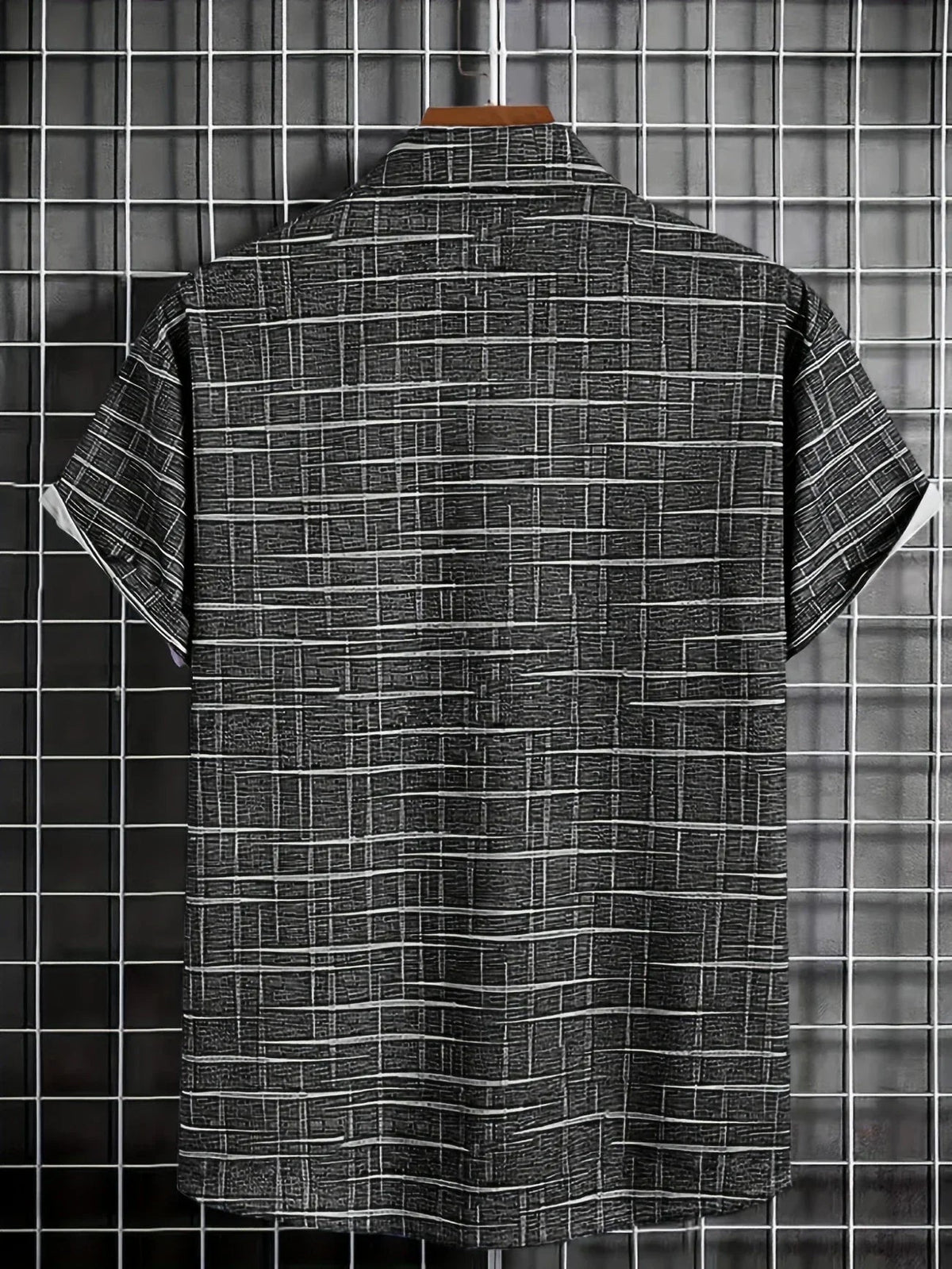 Armin Short-Sleeve Patterned Button Shirt