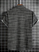 Armin Short-Sleeve Patterned Button Shirt
