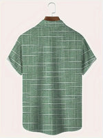 Armin Short-Sleeve Patterned Button Shirt