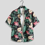 Bernd Floral Print Short-Sleeve Casual Shirt
