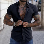 Dirk Slim Fit Short-Sleeve Button-Up Shirt