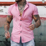 Dirk Slim Fit Short-Sleeve Button-Up Shirt
