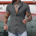 Dirk Slim Fit Short-Sleeve Button-Up Shirt