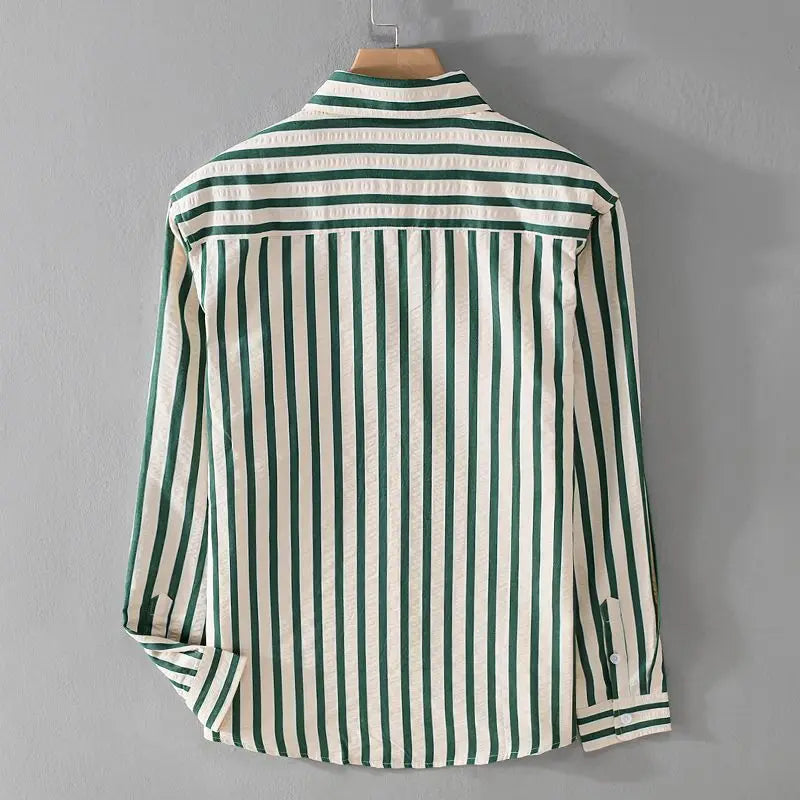 Janosch Vertical Stripe Casual Shirt