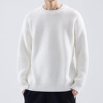 Adrian Textured Crew Neck Sweater