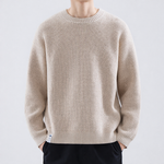 Adrian Textured Crew Neck Sweater