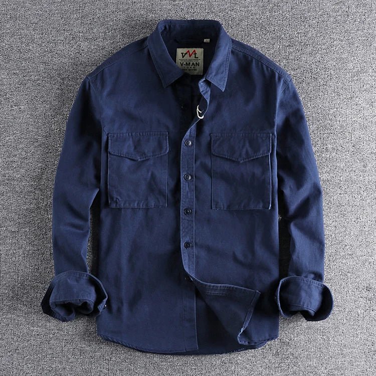 Albert Double Pocket Button-Front Shirt