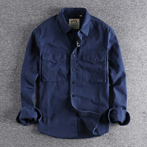 Albert Double Pocket Button-Front Shirt