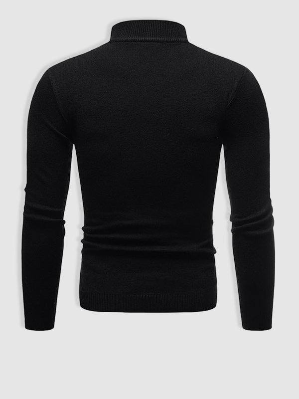 Alexander Slim-Fit Spring Turtleneck Sweater