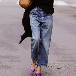 Verena Relaxed Fit Wide-Leg Jeans