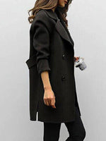 Anna Chic Classic Lapel Winter Coat
