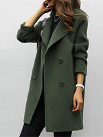 Anna Chic Classic Lapel Winter Coat