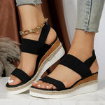 Emilia Crisscross Strap Platform Sandals