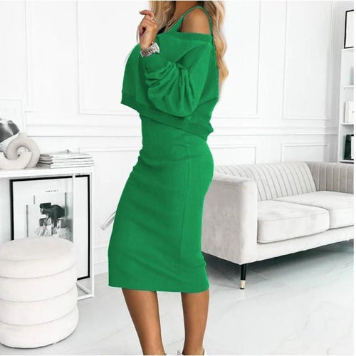 Barbara Sweater and Midi Dress Set