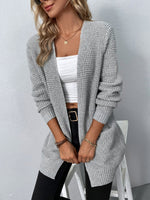 Doris Long Sleeve Open Front Cardigan
