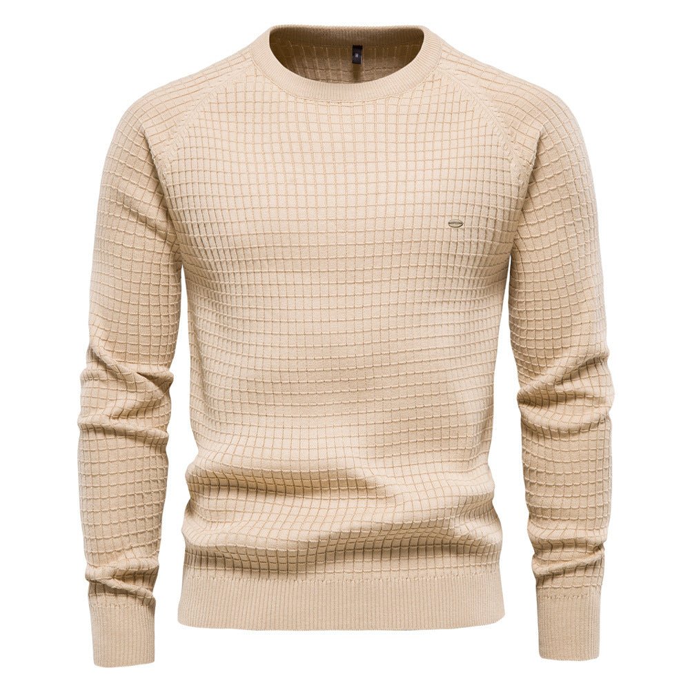 Oliver Textured Long Sleeve Winter Sweater