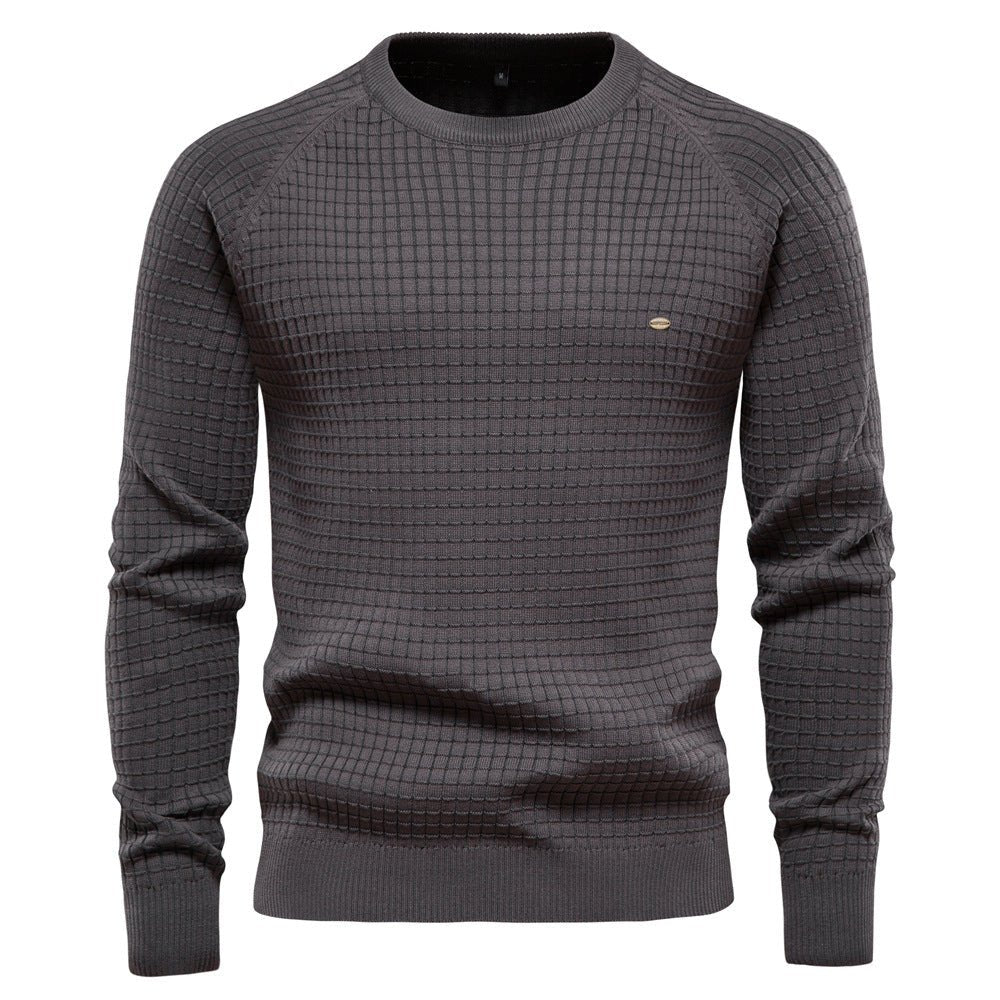 Oliver Textured Long Sleeve Winter Sweater