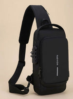 Thomas Water-Resistant Sling Bag with USB Charging Port