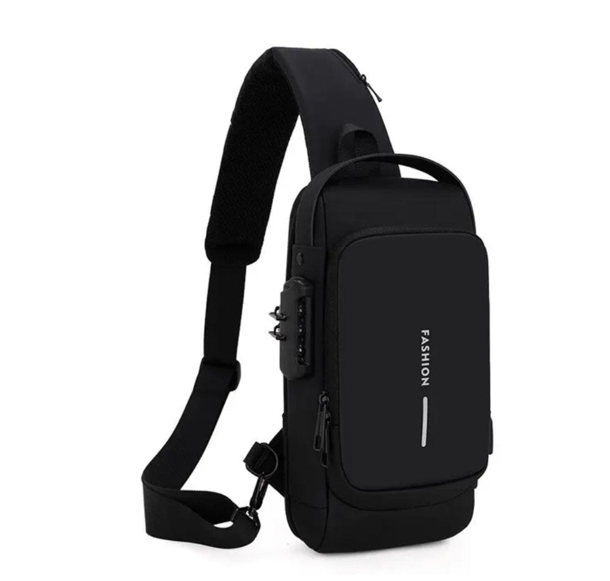 Leon Multifunctional Water-Resistant Crossbody Bag with USB Port