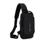 Leon Multifunctional Water-Resistant Crossbody Bag with USB Port