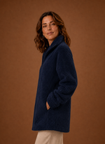 Women's Fleece Sherpa Zip Up Winter Jacket | Areleon