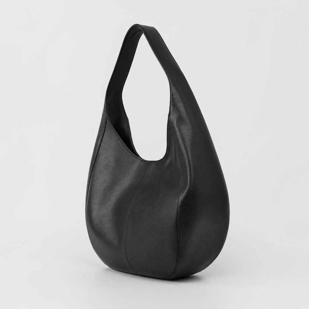 Netherby Crescent Bag in black