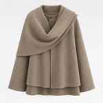Oakworth Shawl Collar Padded Parka in khaki, product shot