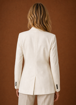 Women's Blazer - Tailored Longline Office Jacket | Areleon