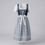 Elfriede Ruffle Blouse Apron Dirndl Dress