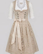 Leonie Lace Blouse Embroidered Dirndl Dress