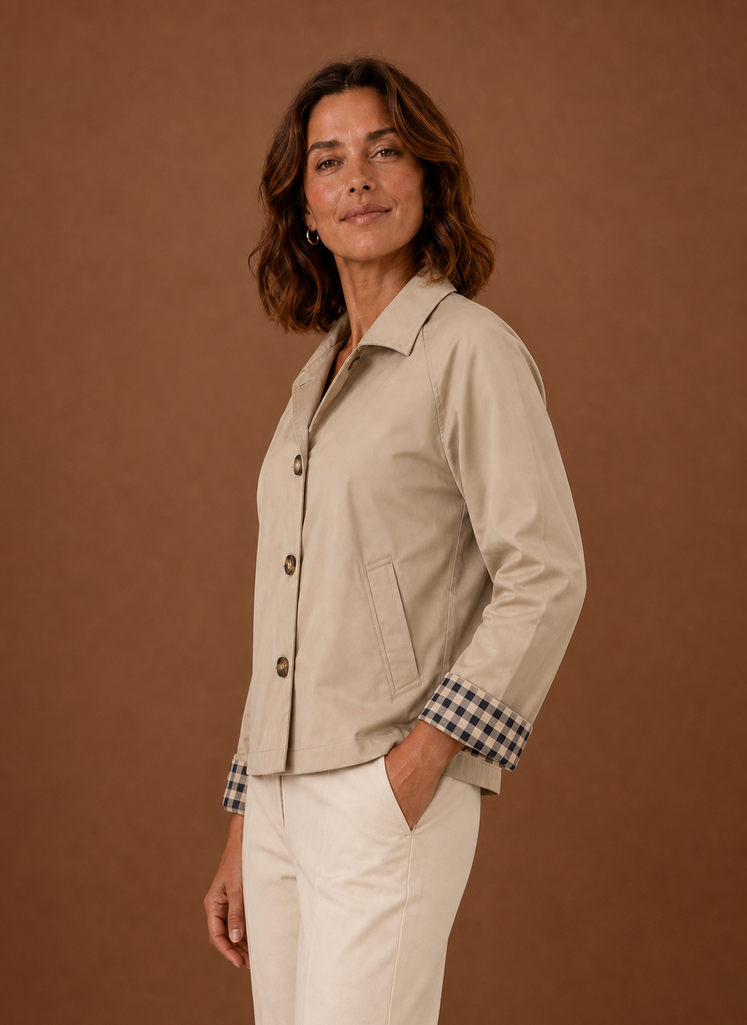 Women’s Lightweight Button Jacket | Areleon