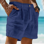 Benjamin Drawstring Casual Shorts with Pockets