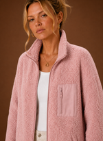 Women's Sherpa Zip-Up Jacket | Areleon