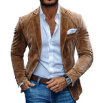 Gunnar Tailored Suede Smart-Casual Jacket