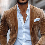 Gunnar Tailored Suede Smart-Casual Jacket
