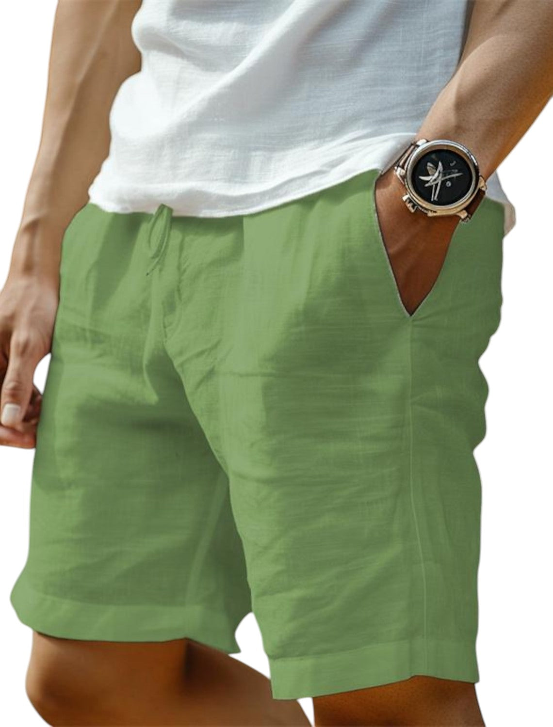 Malte Relaxed Fit Drawstring Shorts